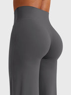 High Waist Flared Pants for Women | Lightweight Summer Fabric | Casual Chic Design | Ideal for Warm Weather Wear