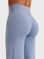 High Waist Flared Pants for Women | Lightweight Summer Fabric | Casual Chic Design | Ideal for Warm Weather Wear