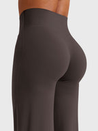 High Waist Flared Pants for Women | Lightweight Summer Fabric | Casual Chic Design | Ideal for Warm Weather Wear