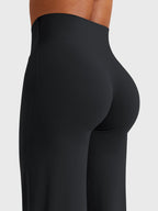 High Waist Flared Pants for Women | Lightweight Summer Fabric | Casual Chic Design | Ideal for Warm Weather Wear