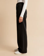 High Waist Pleated Trousers | Tailored Fit | Women's Formal Office Pants | Versatile for Casual and Professional Wear
