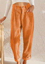 High Waist Wide Leg Pants for Women | Soft Fabric | Casual & Dressy Style | Versatile Everyday Wear