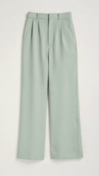 High-Waist Wide-Leg Pants for Women | Lightweight Fabric | Casual or Dressy Spring Fashion