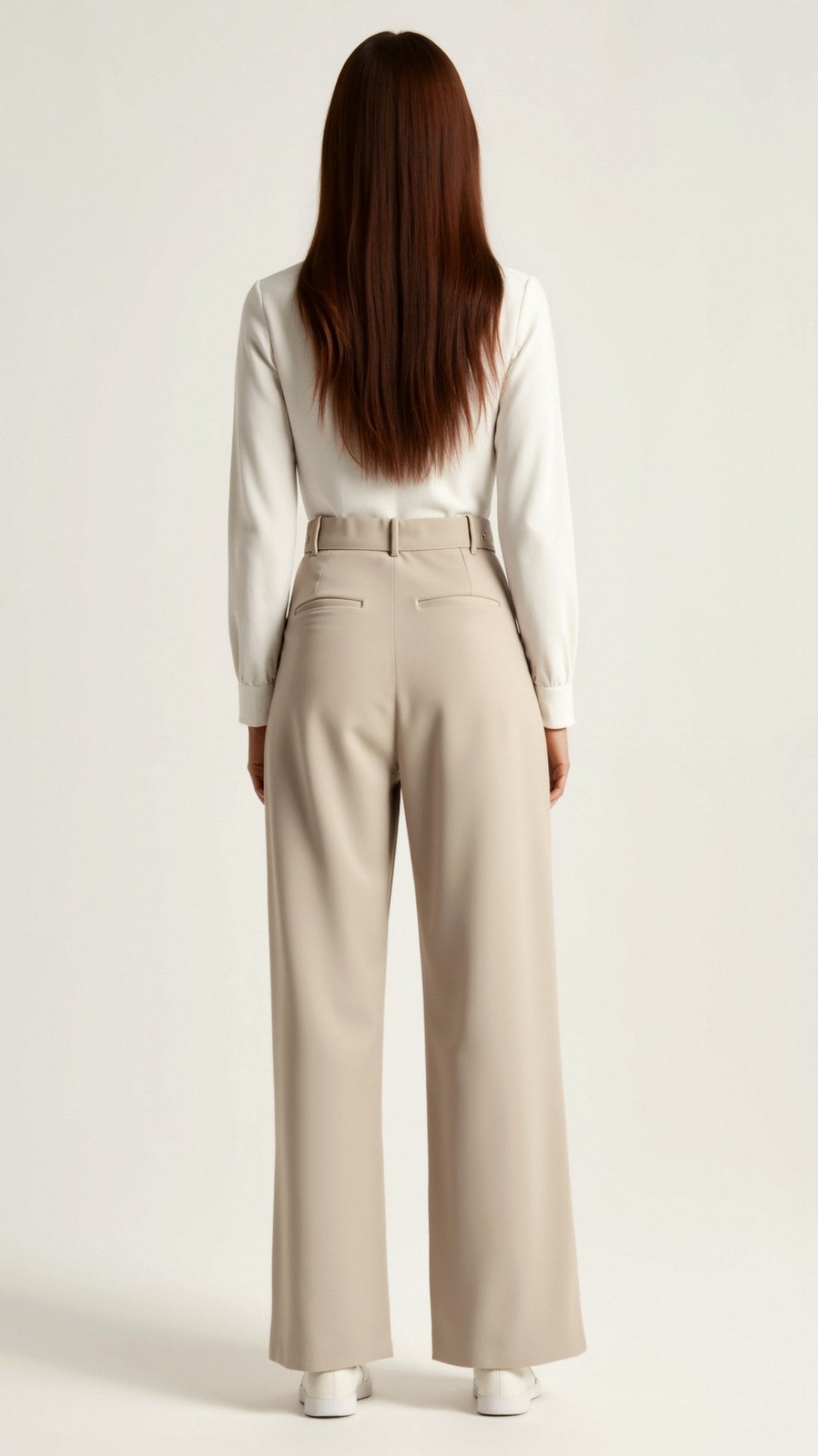 High-Waist Wide-Leg Pants for Women | Lightweight Fabric | Casual or Dressy Spring Fashion