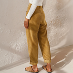 High Waist Wide Leg Summer Pants for Women | Lightweight Fabric | Casual Stylish Trousers for Warm Weather Wear