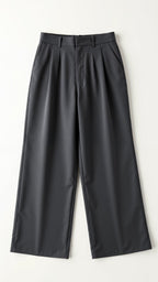 High Waisted Wide Leg Trousers | Soft Fabric | Casual & Office Style | Women's Versatile Fit Pants