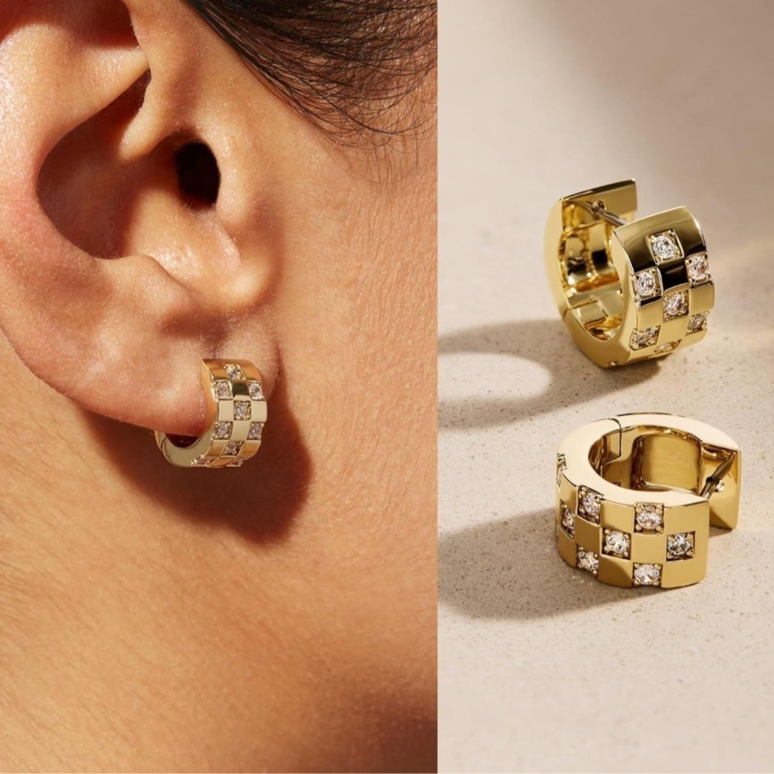 Celine Small Hoop Earrings