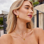 Layered Disc Necklace – Everyday Wear, Gift for Her