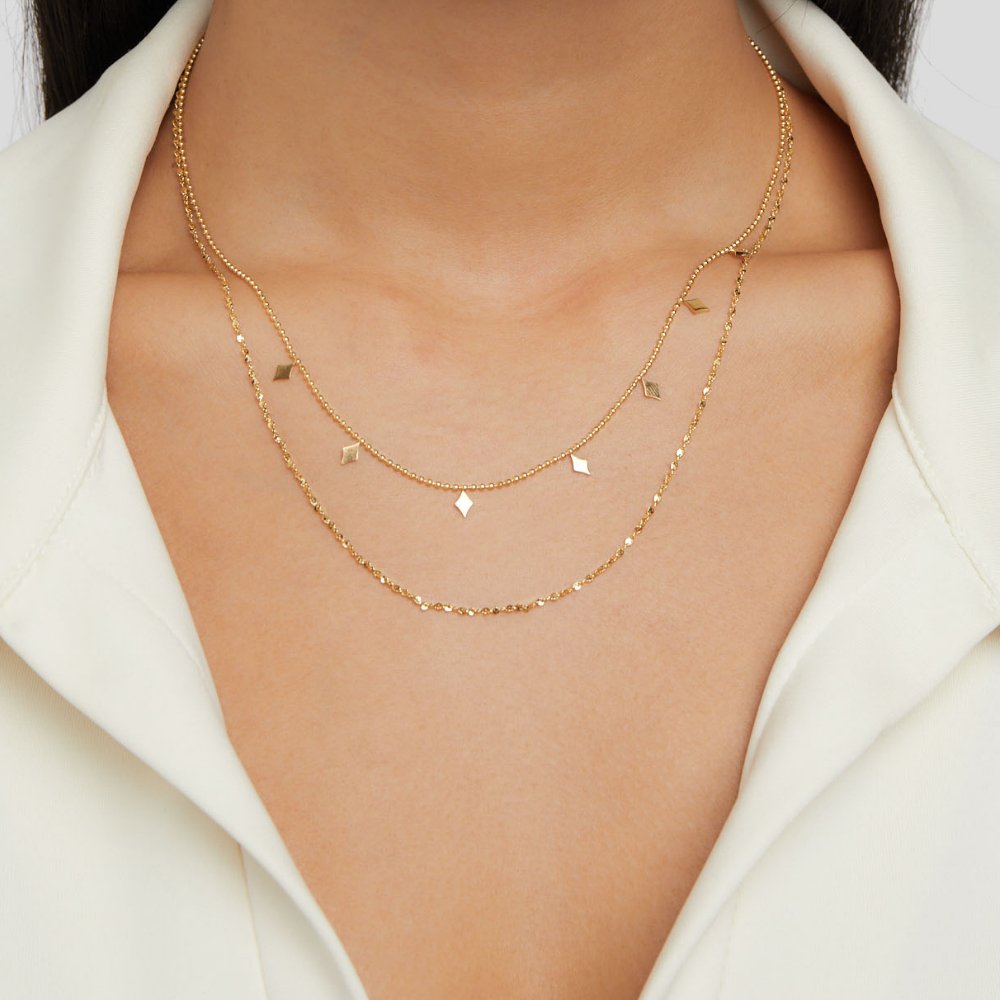 Layered Necklace – Fashion Accessory, Everyday Wear