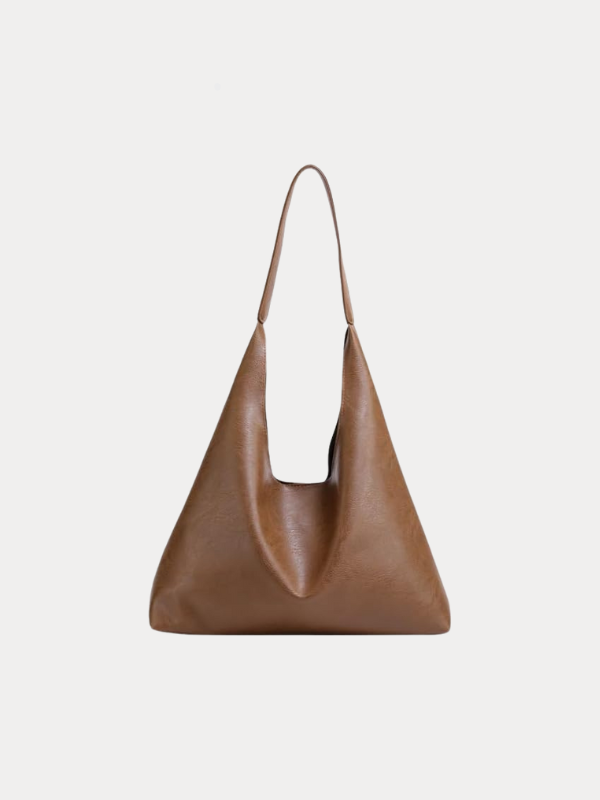 Leather Crossbody Bag - Casual Everyday Style for Women - Versatile and Functional Design for Daily Use