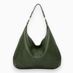 Leather Hobo Bag - Soft Casual Design - Stylish Handbag for Everyday Use - Functional and Versatile Accessory