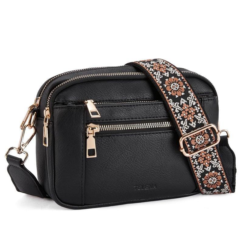 Leather Shoulder Bag - Elegant Design - Versatile Everyday Accessory for Daily Use - Functional and Stylish