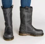 Lined Leather Winter Work Boots | Warm, Durable Footwear for Cold Weather Conditions