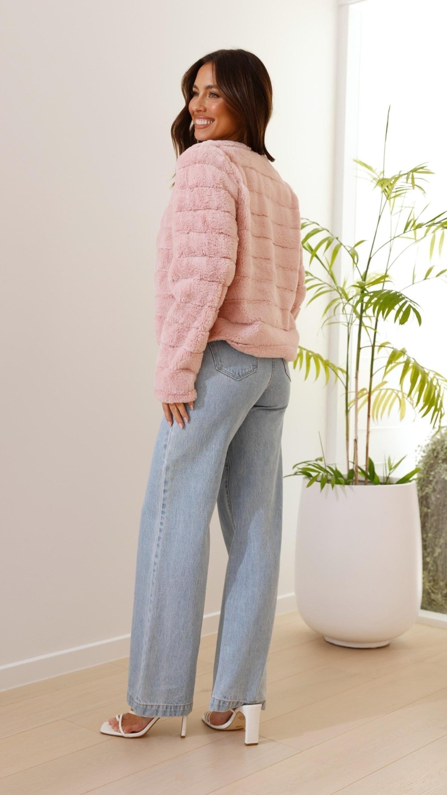 Women's Crop Jacket - Soft Fabric, Stylish Design for Casual Wear - Available in Multiple Colors