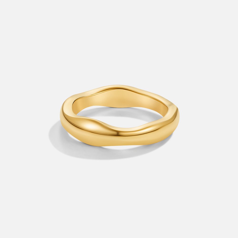 Madison Wave Ring Set – Elegant Accessory, Perfect Gift