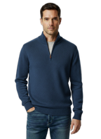 Men's Cashmere Zipper Sweater - Soft Knitwear for Casual and Formal Occasions - Versatile and Stylish Design