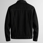 Men's Classic Denim Jacket - Durable Cotton Fabric - Casual Outerwear