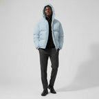Men's Waterproof Windproof Down Puffer Jacket - Insulated Winter Coat for Outdoor Activities
