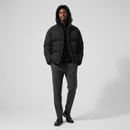 Men's Waterproof Windproof Down Puffer Jacket - Insulated Winter Coat for Outdoor Activities