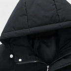 Men's Waterproof Windproof Down Puffer Jacket - Insulated Winter Coat for Outdoor Activities