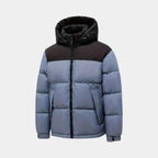 Men's Down Puffer Jacket - Heavyweight Insulated Outerwear for Cold Weather Casual Wear