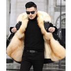 Men's Insulated Waterproof Winter Jacket - Warm, Stylish, Outdoor Essential