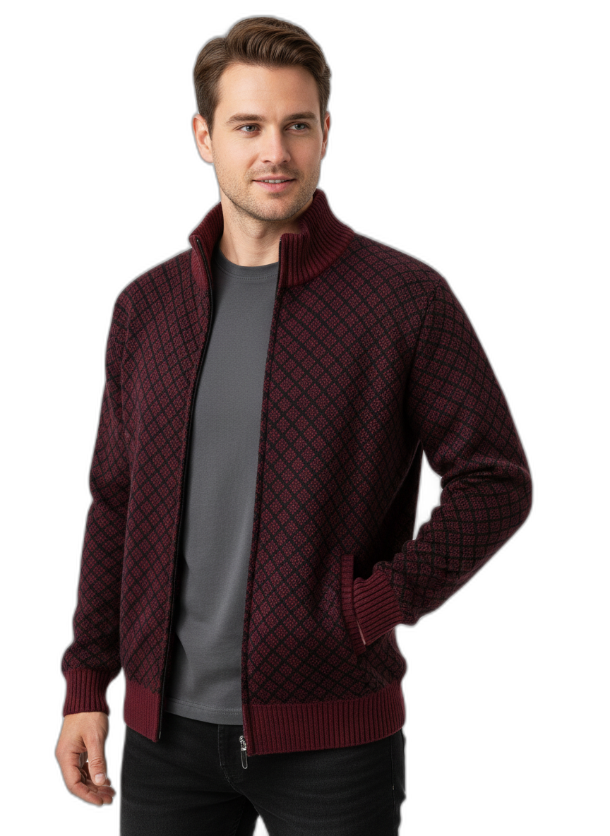Men's Knitted Pullover Sweater | Soft Knit Fabric | Casual Style for Everyday Wear | Comfortable Fit