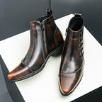 Men's Leather Dress Boots | Refined Style for Formal Occasions