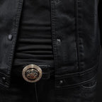Men's Leather Rider Jacket | Premium Quality | Classic Biker Style | Black
