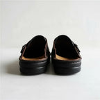 Men's Leather Slip-On Clogs | Orthopaedic Design | Comfortable Everyday Footwear for Casual Use