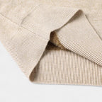 Men's Merino Wool Mock Neck Jumper with Ribbed Trims for Casual Everyday Comfort and Style