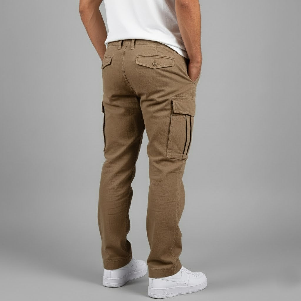 Men's Cargo Pants | Relaxed Fit, Side Pockets | Casual Streetwear for Everyday Use