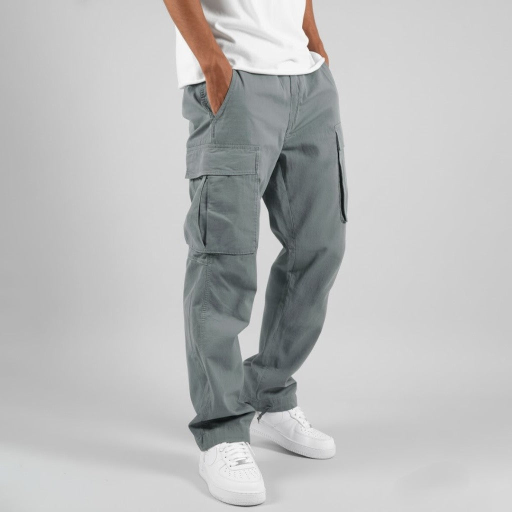 Men's Cargo Pants | Relaxed Fit, Side Pockets | Casual Streetwear for Everyday Use