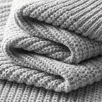 Men's Ribbed Half-Zip Sweater | Cozy Cotton Blend | Casual Fall & Winter Fashion | Comfortable Layering Option