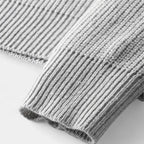 Men's Ribbed Half-Zip Sweater | Cozy Cotton Blend | Casual Fall & Winter Fashion | Comfortable Layering Option