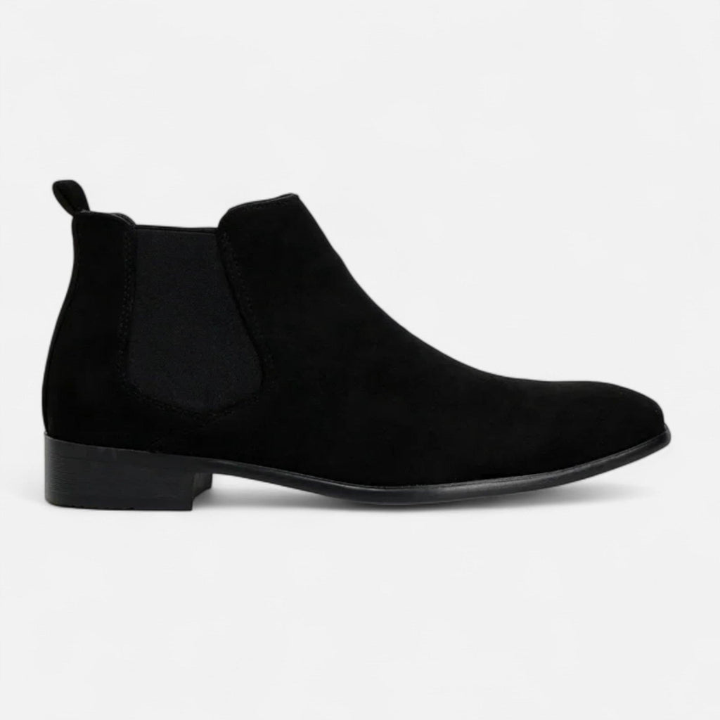 Men's Suede Chelsea Boots | Square-Toe Design | Casual & Formal Versatile Footwear