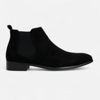 Men's Suede Chelsea Boots | Square-Toe Design | Casual & Formal Versatile Footwear