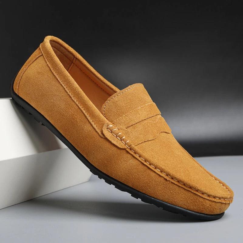 Men's Suede Classic Loafers | Stylish Casual Footwear for Everyday Wear