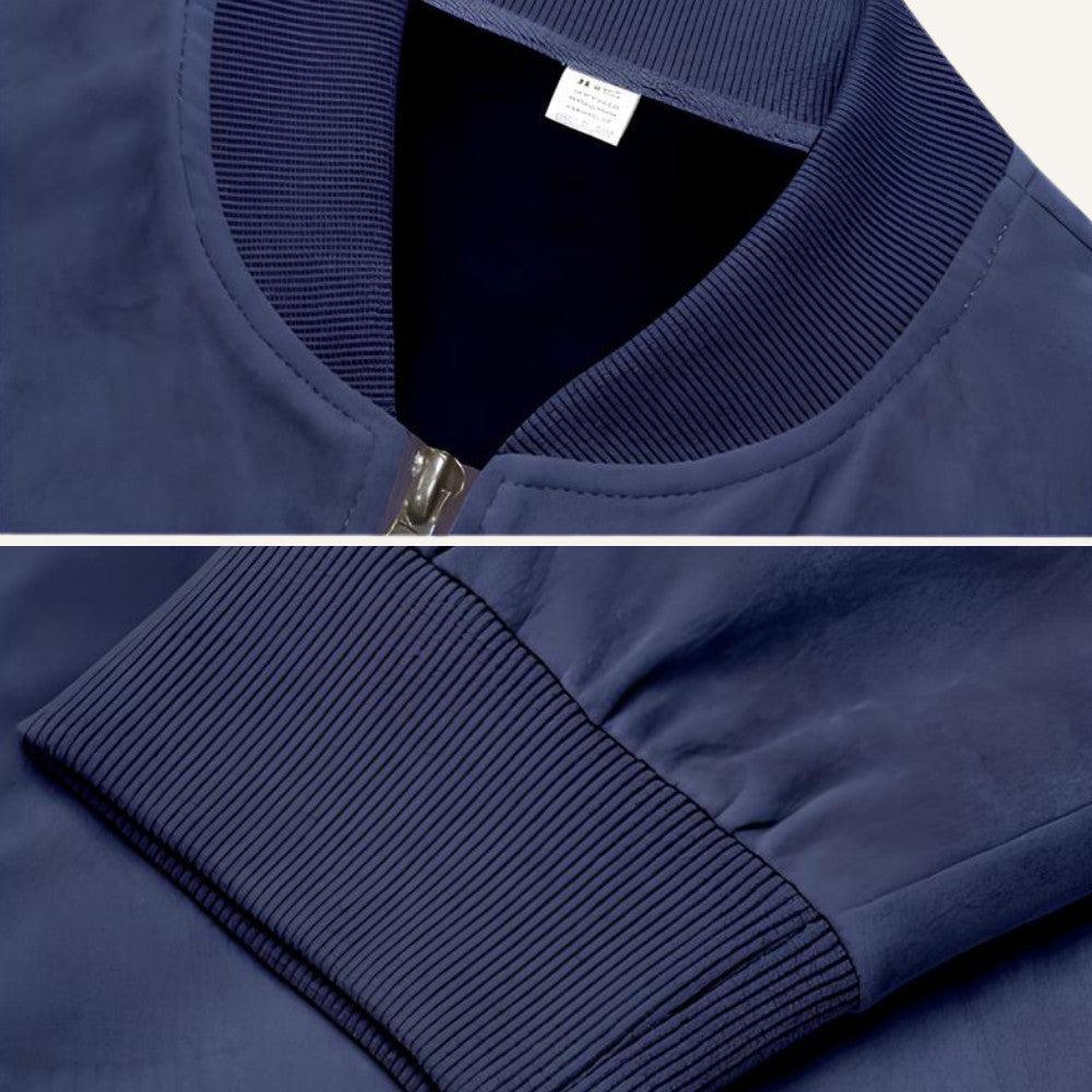 Men's Suede Jacket | Classic Old Money Style | Casual Outerwear for Men