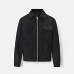Men's Suede Jacket | Soft Loose-Fit Casual Outerwear | Ideal for Everyday Wear