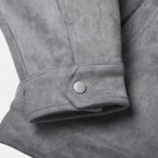 Men's Suede Jacket | Soft Loose-Fit Casual Outerwear | Ideal for Everyday Wear