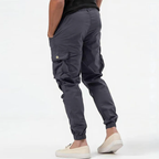 Men's Cargo Pants with Drawstring Waist | Durable Fabric | Casual Outdoor & Everyday Wear