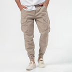 Men's Cargo Pants with Drawstring Waist | Durable Fabric | Casual Outdoor & Everyday Wear
