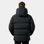 Men's Waterproof Insulated Puffer Jacket - Warm Outdoor Coat for Hiking and Winter Activities
