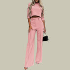 Women's Two-Piece Loungewear Set | Soft Fabric | Casual Comfort for Home and Relaxation