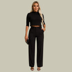 Women's Two-Piece Loungewear Set | Soft Fabric | Casual Comfort for Home and Relaxation