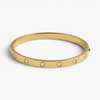 Cubic Zirconia Bangle Bracelet