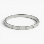 Cubic Zirconia Bangle Bracelet