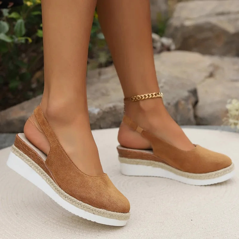 Orthopaedic Leather Loafers for Women | Comfortable Slip-On Shoes for Daily Wear