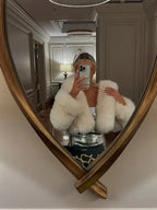 Oversized Faux Fur Hooded Winter Coat for Women - Cozy and Stylish Outerwear